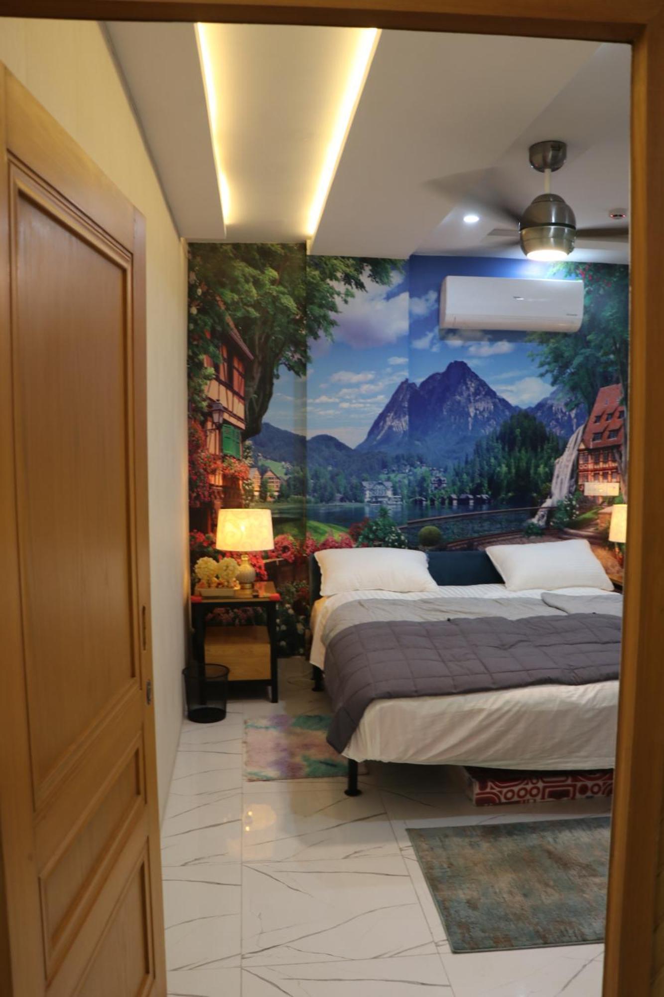 לאהור Luxury Manzil Apartment מראה חיצוני תמונה